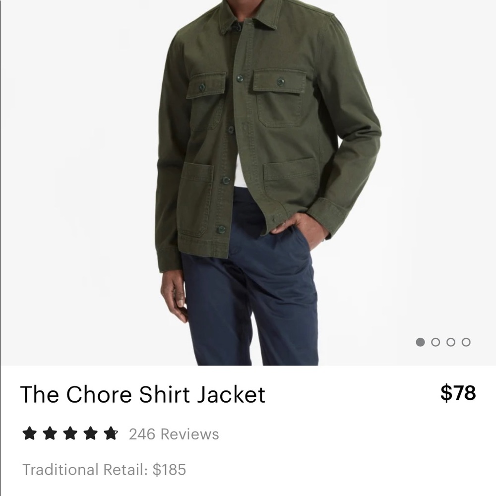 Men’s Chore Jacket (Pine)